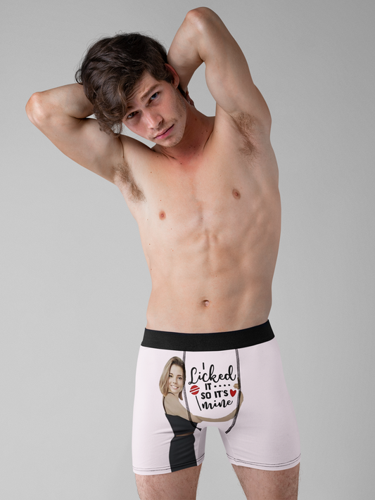 I Licked It So It's Mine - Personalized Men's Briefs